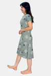 Sweetmoon Long T Shirt Nightdress - Green — thumbnail 4